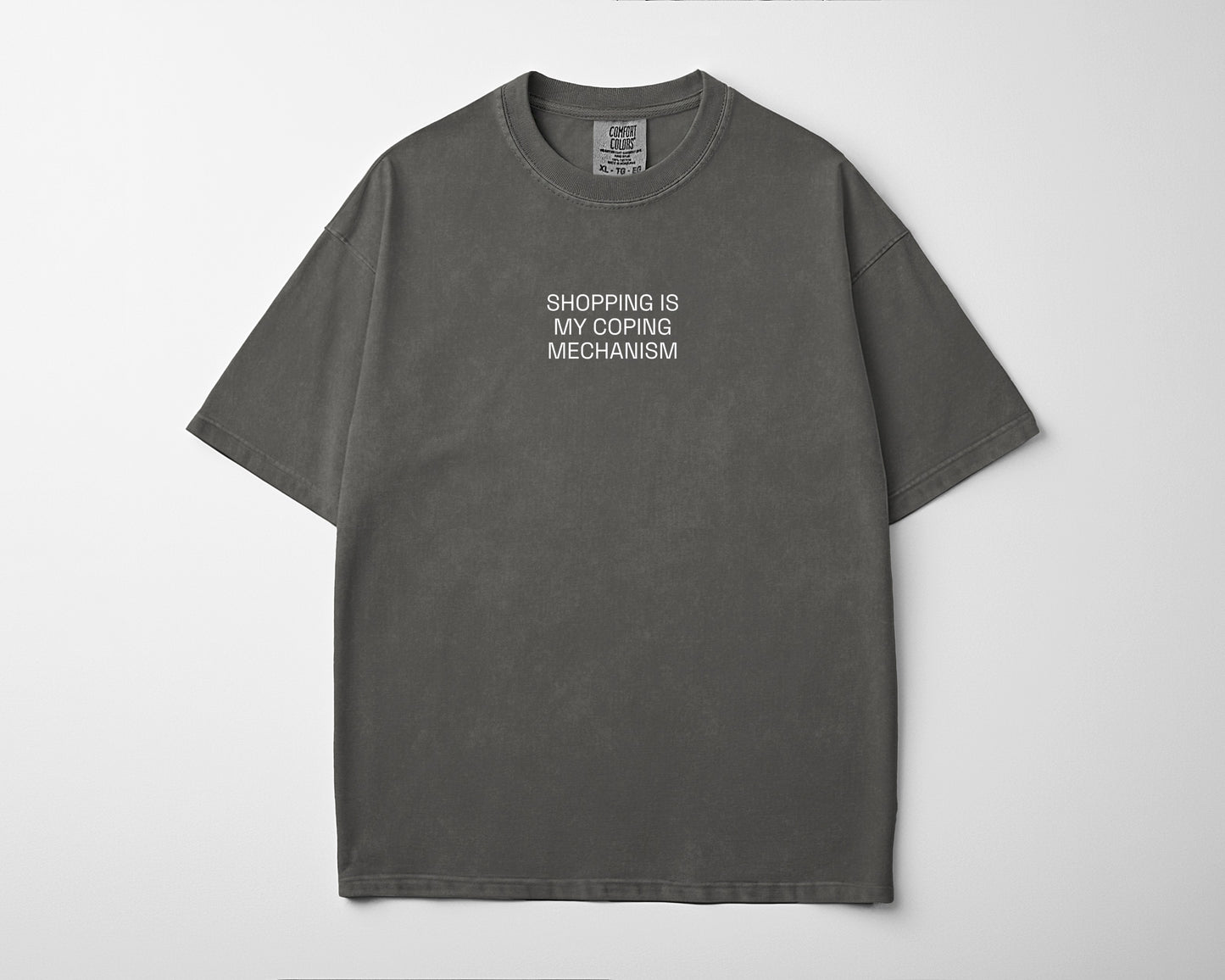 Shopping Is My Coping Mechanism Tee