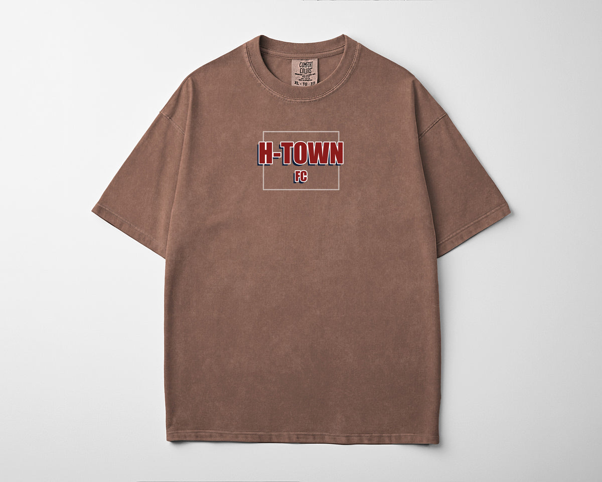 H-Town Badge Block Varsity Tee V2
