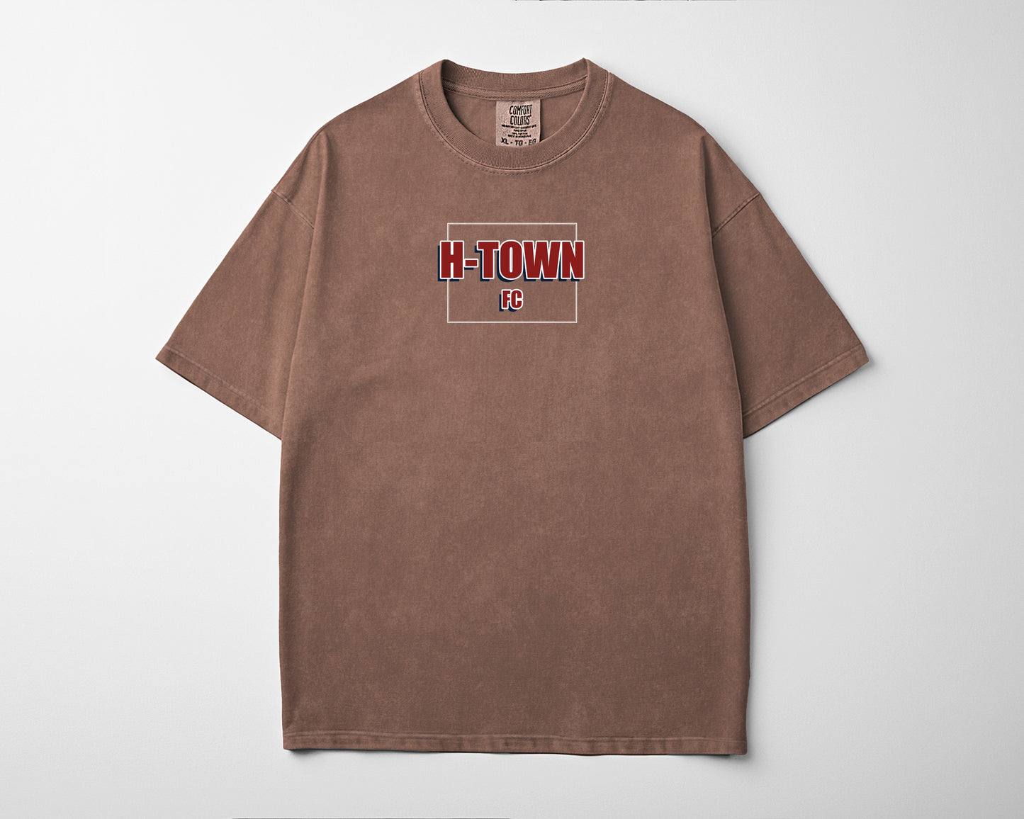 H-Town Badge Block Varsity Tee V2
