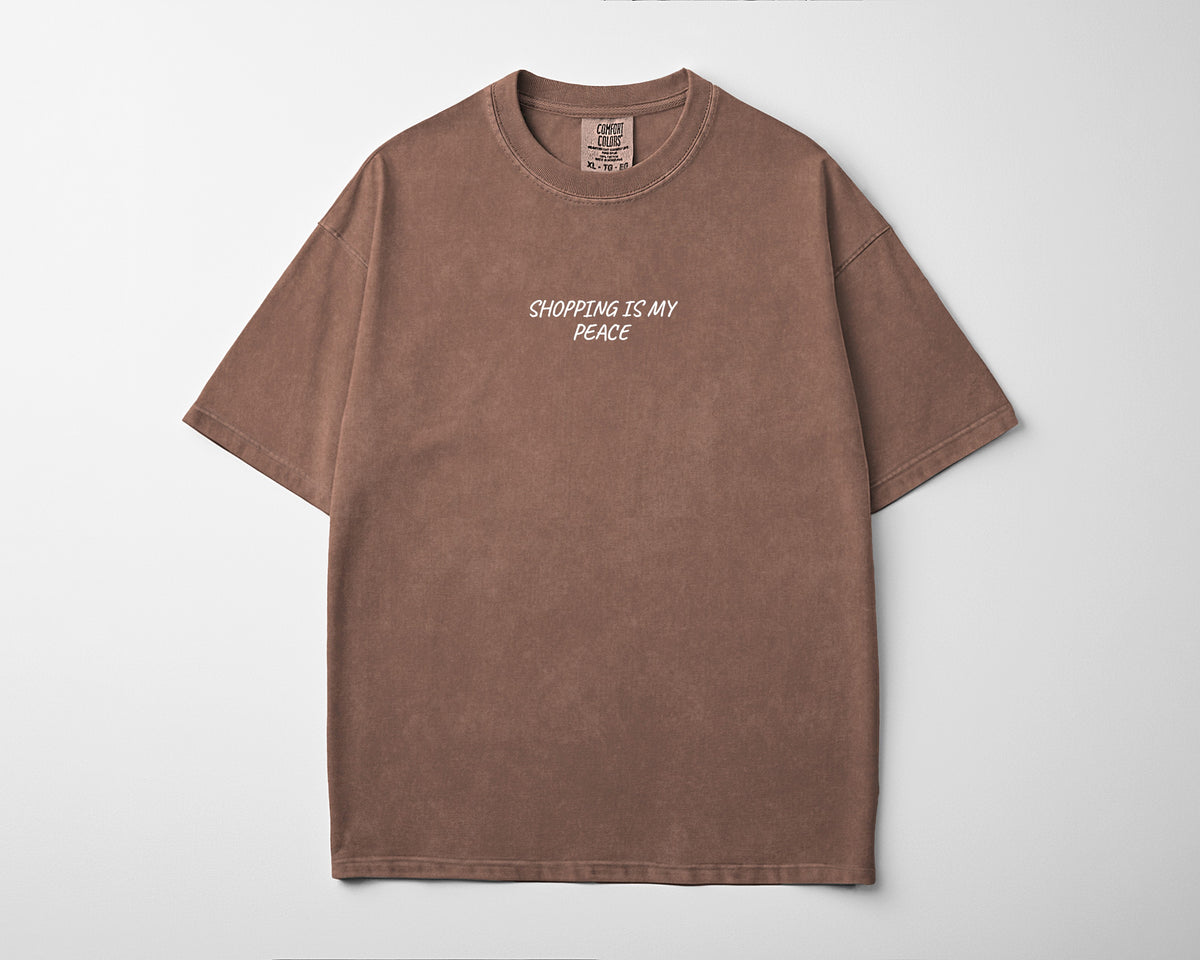 Shopping Is My Peace Tee