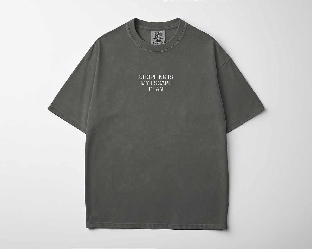 Shopping Is My Escape Plan Tee