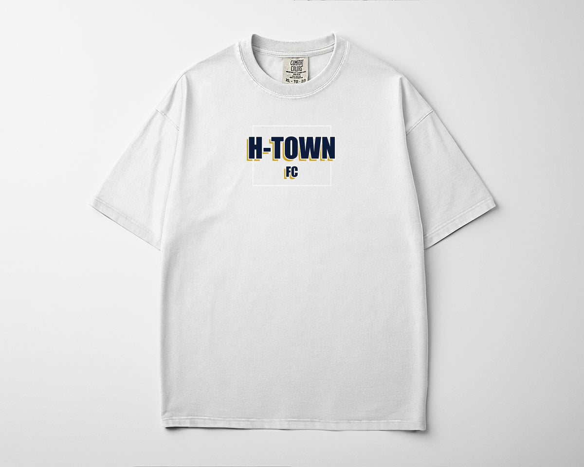 H-Town Badge Block Varsity Tee V3