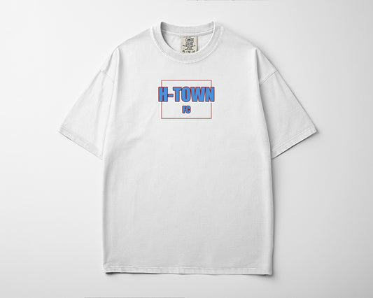 H-Town Badge Block Varsity Tee