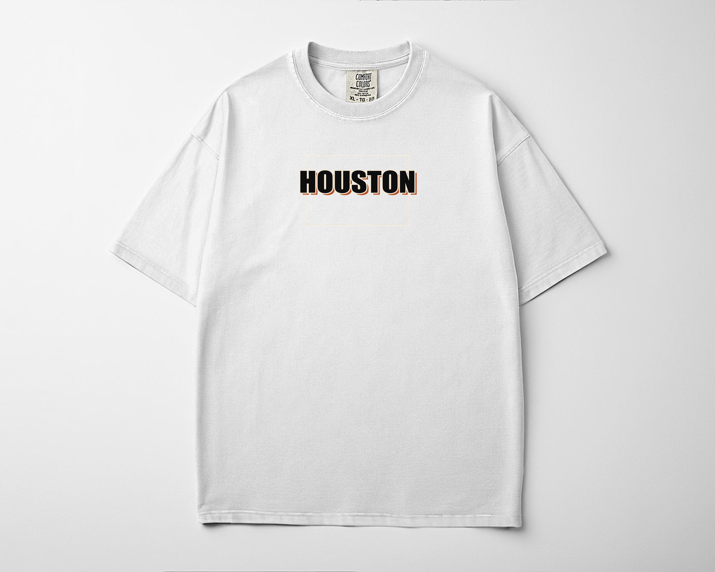 Houston Badge Block Tee V5
