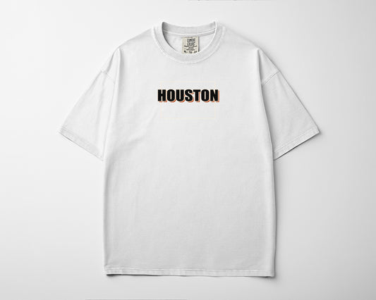 Houston Badge Block Tee