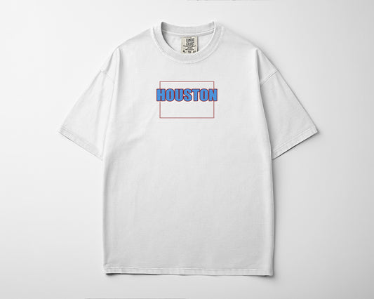 Houston Badge Block Tee V2