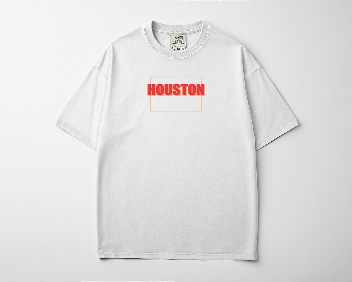 Houston Badge Block Tee V3