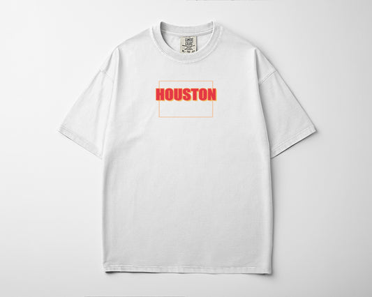 Houston Badge Block Tee V3