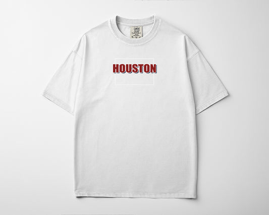 Houston Badge Block Tee V4