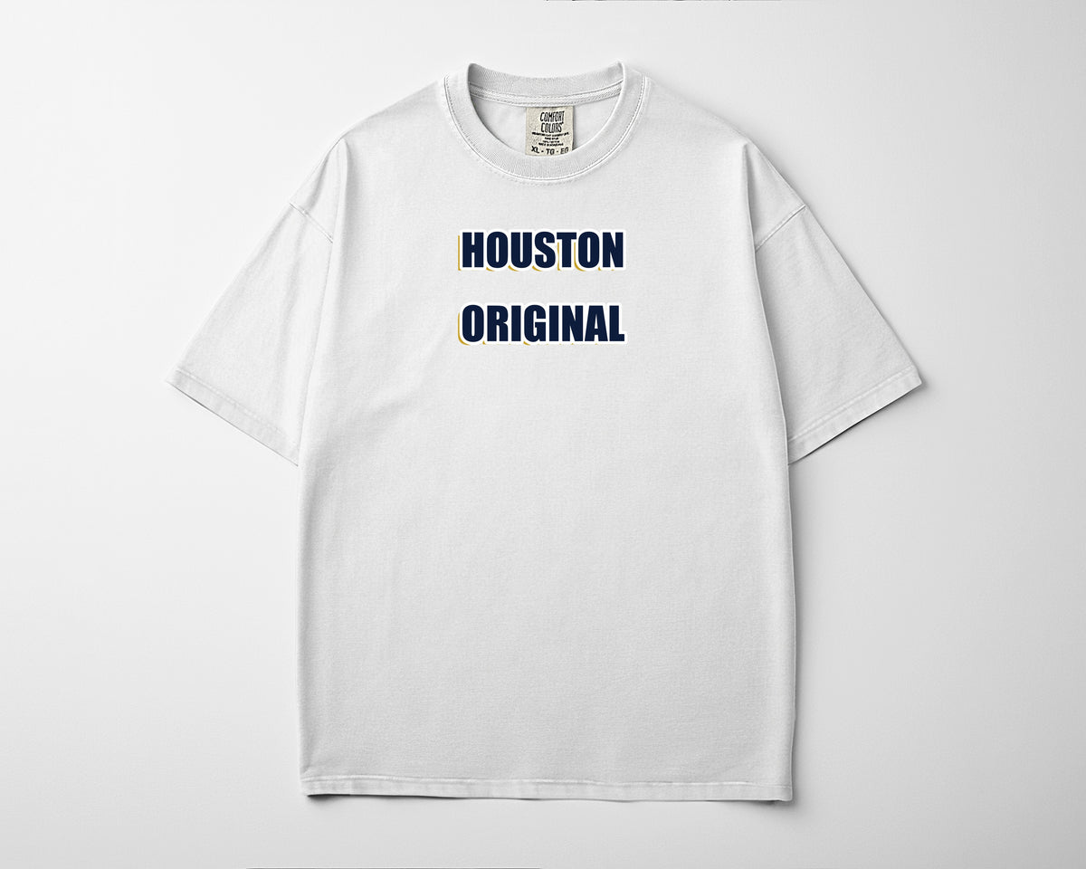 Houston Original Vertical Stack Tee