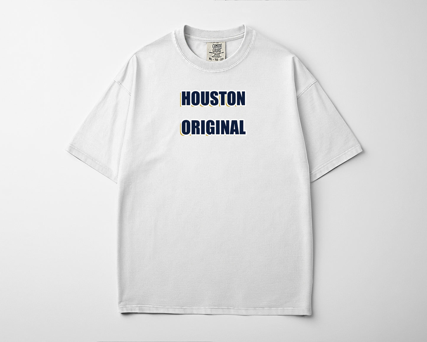 Houston Original Vertical Stack Tee