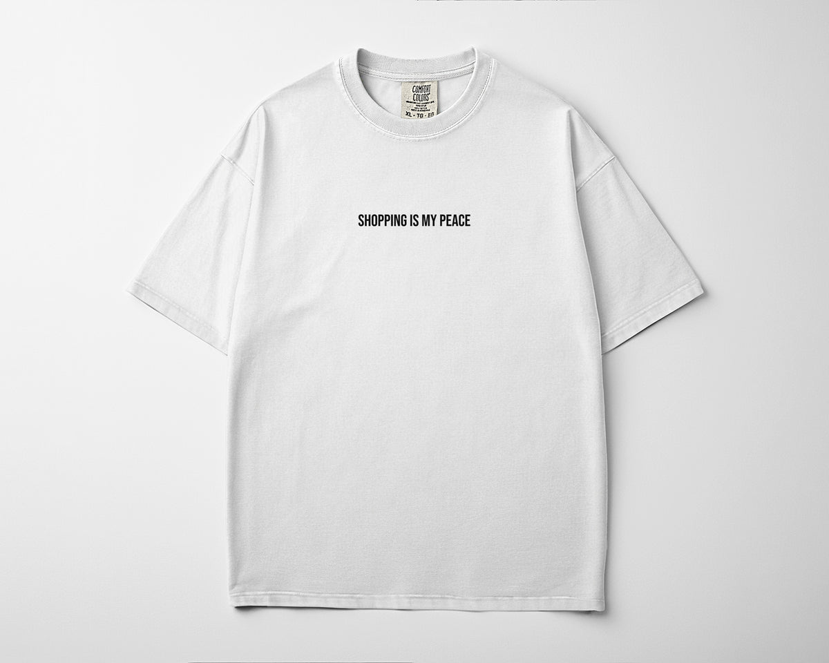 Shopping Is My Peace Tee