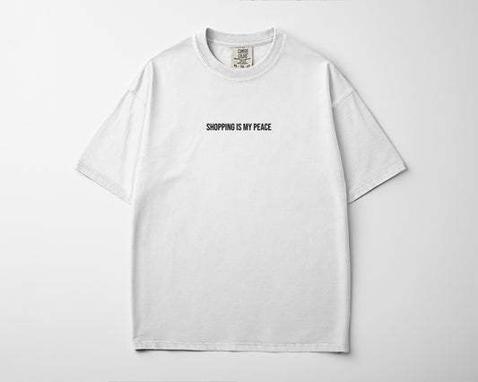 Shopping Is My Peace Tee