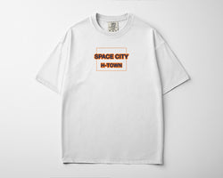 Space City Badge Block Tee